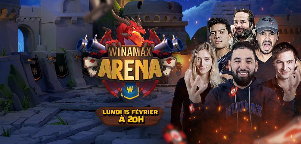 Winamax lance un nouveau format média : la Winamax Arena ! – Poker52